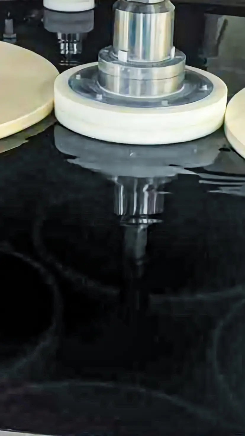 半導体産業を支える、研磨ソリューション POWER TO CREATE THE INFINITE POSSIBILITIES